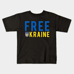 free ukraine 2 Kids T-Shirt
